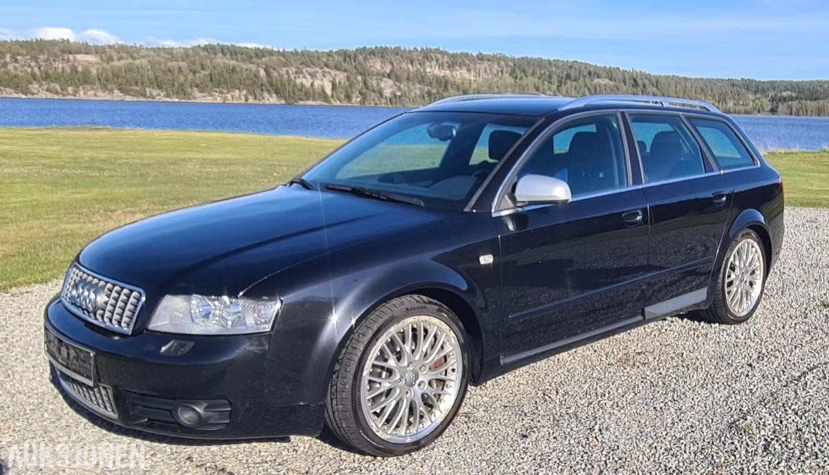 2004 Audi S4 4.2 V8 344HK QUATTRO MANUELL LAV KMSTAND ORIGINAL BIL